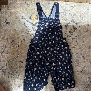 Duluth Trading Co Kids Floral Overalls - Fits like Small